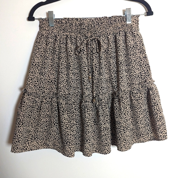 Crescent Dresses & Skirts - Crescent Cheetah Print Spring Skirt